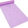 Atvana® Yoga Mat Positie Lijn - Ganesha - Fitness Mat - Sportmat - Anti Slip - Duurzaam - Extra Dik - Extra Breed - Paars - Ajna Purple -Fitnessapparatuur Serie Winkel 1200x1096 2