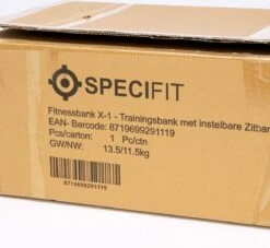 Specifit Fitnessbank X-5 - Volledig Inklapbaar - Rugleuning Zitvlak En Beenhouders Instelbaar -Fitnessapparatuur Serie Winkel 1200x1101 2