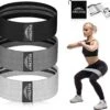 Weerstandsbanden Set Van 3 Stuks + E-Book - Resistance Band - Booty Band - Weerstandsband - Tested By Athletes