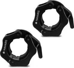 Navaris Halterstangsluiters- Lock Jaw Collar Set - 2x Barbell Sluiting - Halterstangsluiting - Sluitklemmen Voor Halterstangen -Fitnessapparatuur Serie Winkel 1200x1103 6