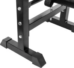 TecTake - Halterbank Voor Lange Halters - Hoogte Verstelbaar - Zwart - 402148 -Fitnessapparatuur Serie Winkel 1200x1103 7