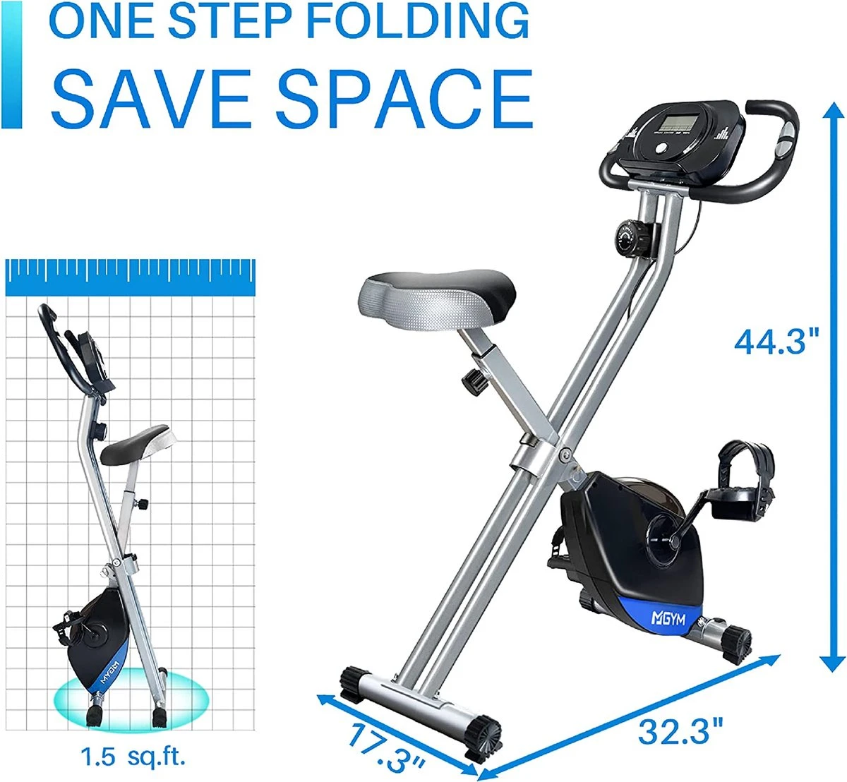 FOXSPORT Hometrainers - X-Bike Hometrainer met rugleuning - Fitness fiets opvouwbaar - 8 weerstandsniveaus - Tablethouder - Ergometer - Polssensor - Trainingscomputer - inklapbaar - Fitness bike - Max. 136 kg FOXSPORT Hometrainers - X-Bike Hometrainer Met Rugleuning - Fitness Fiets Opvouwbaar - 8 Weerstandsniveaus - Tablethouder - Ergometer - Polssensor - Trainingscomputer - Inklapbaar - Fitness Bike - Max. 136 Kg -Fitnessapparatuur Serie Winkel 1200x1108 2