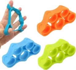 Vingertrainer Set - 3 Delige Set - Krachttrainer - Polstrainer - Handtrainer - Griptrainer - RSI - Finger Expander - Finger Exercise -Fitnessapparatuur Serie Winkel 1200x1108 8