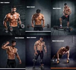 ✅ Dumbell Set 40kg | Halter Set | Verstelbaar | Innovatief | Inclusief Verstelbare Stang ✅ -Fitnessapparatuur Serie Winkel 1200x1110 5