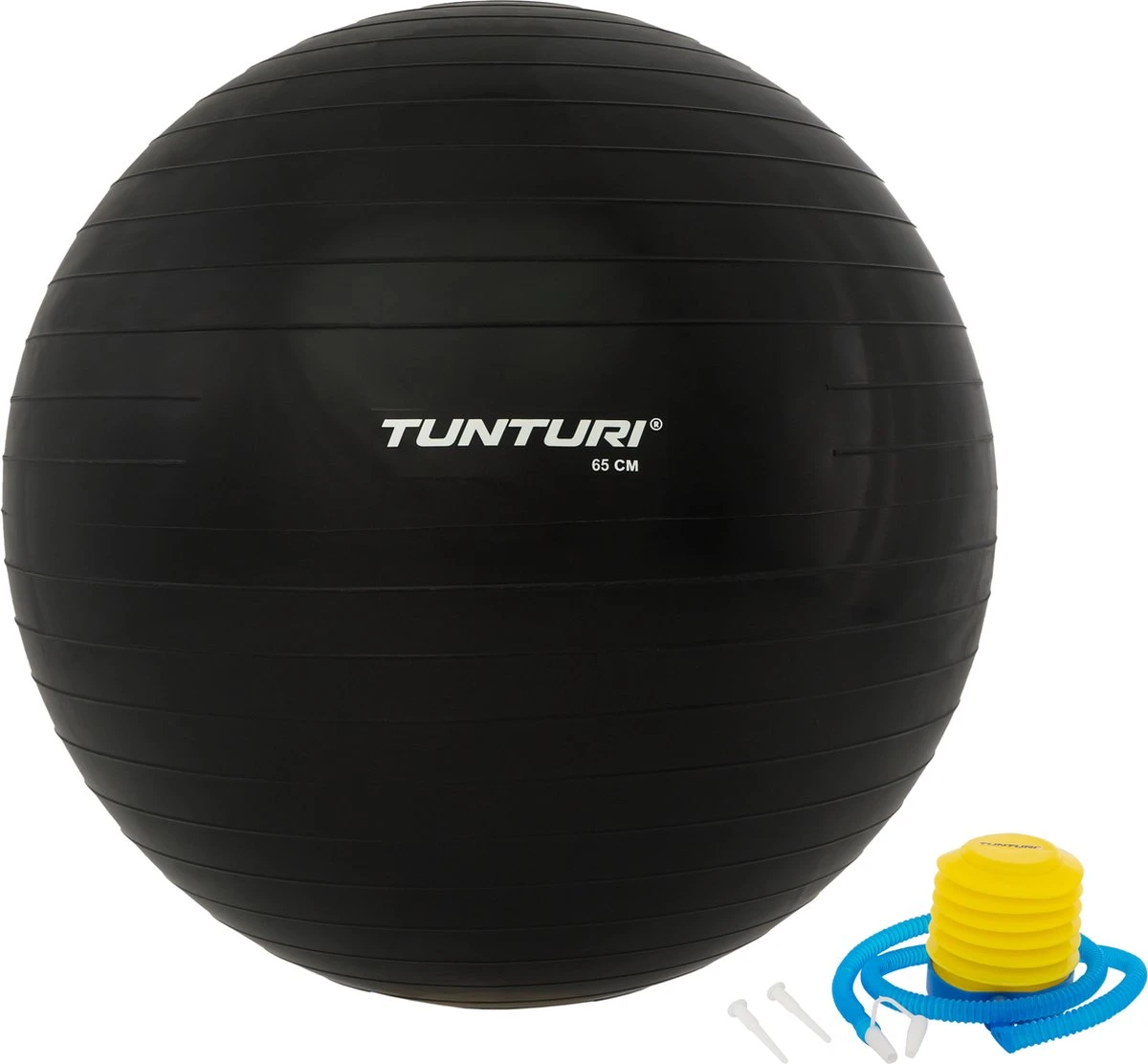 Tunturi Fitness bal - Yoga bal inclusief pomp - Pilates bal - Zwangerschaps bal - 65 cm - kleur: Zwart - Incl. gratis fitness app Tunturi Fitness Bal - Yoga Bal Inclusief Pomp - Pilates Bal - Zwangerschaps Bal - 65 Cm - Kleur: Zwart - Incl. Gratis Fitness App -Fitnessapparatuur Serie Winkel 1200x1112 1