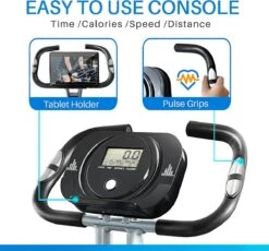 FOXSPORT Hometrainers - X-Bike Hometrainer Met Rugleuning - Fitness Fiets Opvouwbaar - 8 Weerstandsniveaus - Tablethouder - Ergometer - Polssensor - Trainingscomputer - Inklapbaar - Fitness Bike - Max. 136 Kg 11 FOXSPORT Hometrainers - X-Bike Hometrainer Met Rugleuning - Fitness Fiets Opvouwbaar - 8 Weerstandsniveaus - Tablethouder - Ergometer - Polssensor - Trainingscomputer - Inklapbaar - Fitness Bike - Max. 136 Kg -Fitnessapparatuur Serie Winkel 1200x1118 3