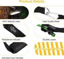 Extra Versterking Tot 68KG-Weerstandsbandenset-Weerstandsbanden Fitness 11- Delig-gewicht Tot 68KG-Resistance Bands -van Natuurlijk Latex-met Grote Handgreep-fitnessbanden-5 Verschillende Sterktes-fitnessapparaten- Sport Krachttraining -Fitnessapparatuur Serie Winkel 1200x1118 6
