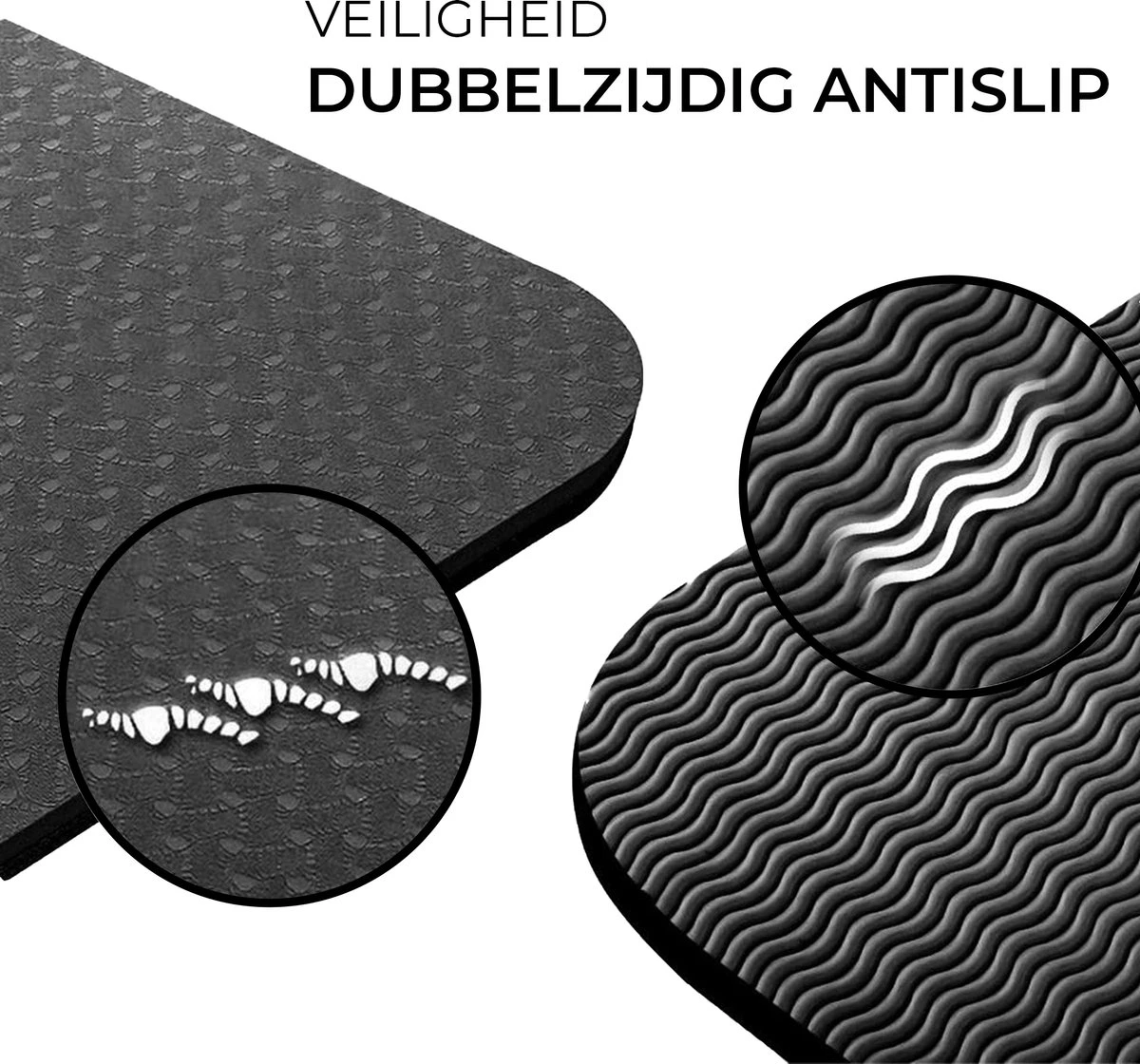 Tested by Athletes - Yoga Mat - Fitness Mat- Yoga Mat anti-slip - Eco Friendly - Yoga Mat dik 0.6mm Tested By Athletes - Yoga Mat - Fitness Mat- Yoga Mat Anti-slip - Eco Friendly - Yoga Mat Dik 0.6mm -Fitnessapparatuur Serie Winkel 1200x1120 13
