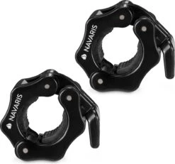 Navaris Halterstangsluiters- Lock Jaw Collar Set - 2x Barbell Sluiting - Halterstangsluiting - Sluitklemmen Voor Halterstangen -Fitnessapparatuur Serie Winkel 1200x1121 7