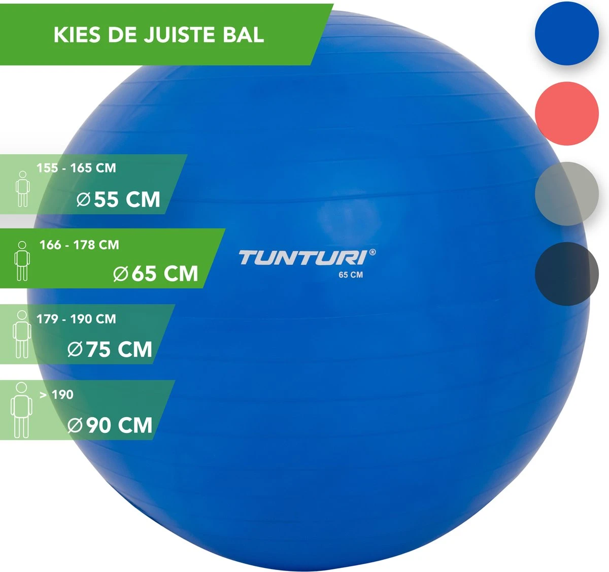 Tunturi Fitness bal - Yoga bal inclusief pomp - Pilates bal - Zwangerschaps bal - 65 cm - Kleur: blauw - Incl. gratis fitness app Tunturi Fitness Bal - Yoga Bal Inclusief Pomp - Pilates Bal - Zwangerschaps Bal - 65 Cm - Kleur: Blauw - Incl. Gratis Fitness App -Fitnessapparatuur Serie Winkel 1200x1127 1