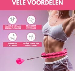 Hula Hoop Fitness - Met Gewicht - Hoepel Fitness - Volwassenen & Kinderen - Roze - Afvallen - Afslanken 4 Hula Hoop Fitness - Met Gewicht - Hoepel Fitness - Volwassenen & Kinderen - Roze - Afvallen - Afslanken -Fitnessapparatuur Serie Winkel 1200x1130 4