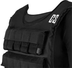 CAPITAL SPORTS Monstervest Gewichtsvest - Weight Vest - Metalen Gewichten - Zachte Pads Rondom Voor Een Groot Draagcomfort - Zwart -Fitnessapparatuur Serie Winkel 1200x1130 9