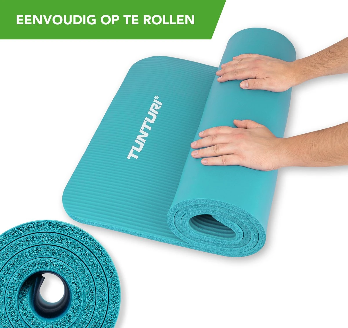 Tunturi fitnessmat - Yogamat - Sportmat gemaakt van zacht NBR materiaal - 180 x 60 x 1,5cm - Turquoise- Incl. gratis fitness app Tunturi Fitnessmat - Yogamat - Sportmat Gemaakt Van Zacht NBR Materiaal - 180 X 60 X 1,5cm - Turquoise- Incl. Gratis Fitness App -Fitnessapparatuur Serie Winkel 1200x1131 8