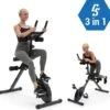 CAPITAL SPORTS Azura Fusion Fiets Hometrainer 3in1 Cardio-/standing Bike AB Trainer , Magnetische Weerstand , Belastbaarheid: Max. 100 Kg 1 CAPITAL SPORTS Azura Fusion Fiets Hometrainer 3in1 Cardio-/standing Bike AB Trainer , Magnetische Weerstand , Belastbaarheid: Max. 100 Kg -Fitnessapparatuur Serie Winkel 1200x1134