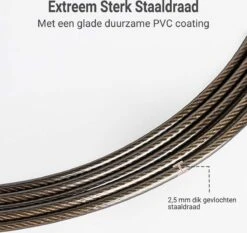 Positive Things Professioneel Crossfit & Fitness Springtouw – Jump Rope – Speedrope – Verstelbaar – Zwart 3 Positive Things Professioneel Crossfit & Fitness Springtouw – Jump Rope – Speedrope – Verstelbaar – Zwart -Fitnessapparatuur Serie Winkel 1200x1134 8