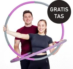 Fitness Hoelahoep - Cadeau - Sport Hoepel - Hoelahoep Volwassenen - Waist Trainer - Gym - Thuis - 1-4 KG/94 Cm+ Gratis Hoepeltas -Fitnessapparatuur Serie Winkel 1200x1137 9