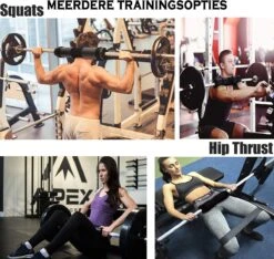 MJ Sports Premium Barbell Pad - Nekbeschermer - Barpad - Nekkussen - Squats - Hip Thrusts - Fitness - Zwart 12 MJ Sports Premium Barbell Pad - Nekbeschermer - Barpad - Nekkussen - Squats - Hip Thrusts - Fitness - Zwart -Fitnessapparatuur Serie Winkel 1200x1138 17