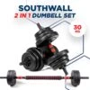 SOUTHWALL Dumbbells Set Verstelbaar Met Halterstang Tot 30kg – Verstelbare Halterset – Fitness Stang – Fitness Gewichten Set – Professionele 2-in-1 Dumbbellset – Gebruiksvriendelijk – Multifunctioneel – Dumbell Set 30 Kg – Rood/Zwart 1 SOUTHWALL Dumbbells Set Verstelbaar Met Halterstang Tot 30kg – Verstelbare Halterset – Fitness Stang – Fitness Gewichten Set – Professionele 2-in-1 Dumbbellset – Gebruiksvriendelijk – Multifunctioneel – Dumbell Set 30 Kg – Rood/Zwart -Fitnessapparatuur Serie Winkel 1200x1142 13