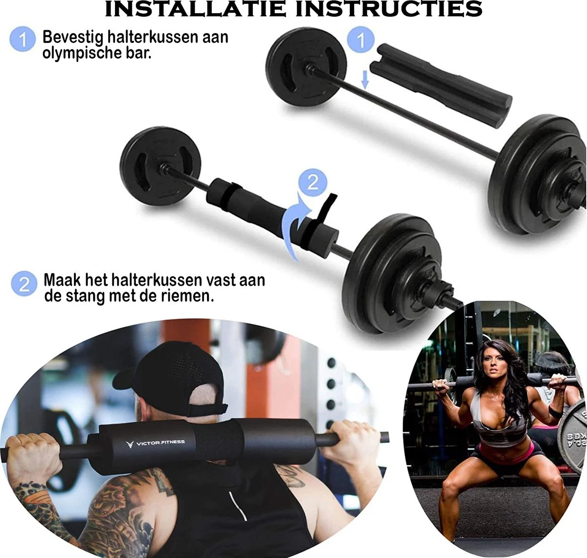 MJ Sports Premium Barbell Pad - Nekbeschermer - Barpad - Nekkussen - Squats - Hip Thrusts - Fitness - Zwart MJ Sports Premium Barbell Pad - Nekbeschermer - Barpad - Nekkussen - Squats - Hip Thrusts - Fitness - Zwart -Fitnessapparatuur Serie Winkel 1200x1142 22