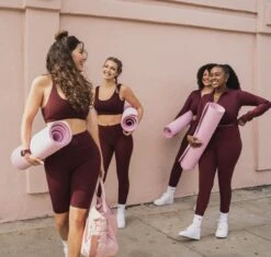 Cabau Lifestyle - Yogamat / Sportmat / Fitnessmat Inclusief Draagriem - Anti-slip - 183x61 Cm - Extra Dik 6 Mm - Lichtroze -Fitnessapparatuur Serie Winkel 1200x1142 6