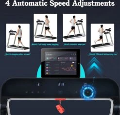 Merax Elektrische Loopband - Opvouwbaar - Inklapbaar Hardloopband - Professioneel - Fitness Hometrainer - Zilver Met Zwart -Fitnessapparatuur Serie Winkel 1200x1143 2