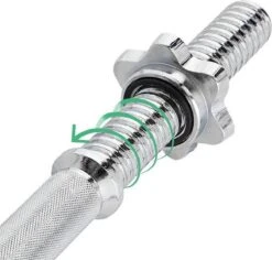 ScSPORTS® Dumbellset 70 Kg - Halterset - Gietijzer - 30 Mm - Korte Halterstangen Met Halterschijven - Gewichten -Fitnessapparatuur Serie Winkel 1200x1147 7