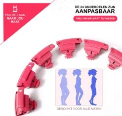 Duerté - HoelaHoep Met Gewicht - Hoela Fitness Kinderen En Volwassenen - Weight Hoop 1.5 KG - Hula Hoop -Fitnessapparatuur Serie Winkel 1200x1148 4