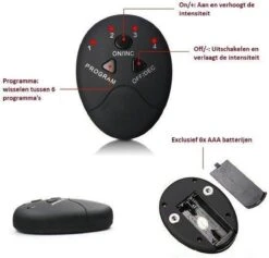 EMS Buikspiertrainer - Massage Apparaat - Elektrische Buiktrainer - Six Pack Trainer - AB Trainer - Fitness Afvallen - Lichaam Trainer - Spier Massage - 6 Programma’s - Zwart 4 EMS Buikspiertrainer - Massage Apparaat - Elektrische Buiktrainer - Six Pack Trainer - AB Trainer - Fitness Afvallen - Lichaam Trainer - Spier Massage - 6 Programma’s - Zwart -Fitnessapparatuur Serie Winkel 1200x1149 1
