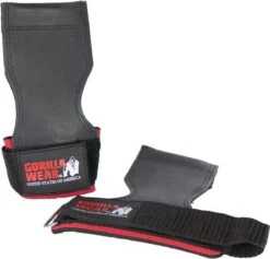 Gorilla Wear Lifting Grips - Lifting Straps - One Size - Zwart -Fitnessapparatuur Serie Winkel 1200x1151 2