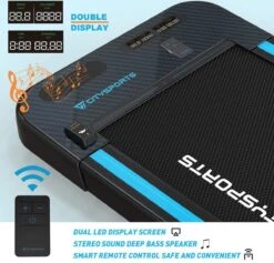 Citysports Loopband Inklapbaar LCD-scherm Meerdere Snelheidsinstellingen Bluetooth 5 Citysports Loopband Inklapbaar LCD-scherm Meerdere Snelheidsinstellingen Bluetooth -Fitnessapparatuur Serie Winkel 1200x1151 5