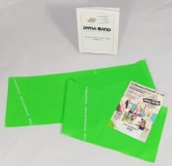 Dyna Band Medium Weerstandsband - 120 Cm - Groen