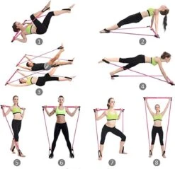 Bodio Pilates Stick - Pilates Bar - Weerstandsband - Resistance Band - Fitness Elastiek - Weerstandbanden Fitness - Fitness Krachttraining - Fitness - Pilates - Binnen - Buiten - Full Body Workout - Paars 7 Bodio Pilates Stick - Pilates Bar - Weerstandsband - Resistance Band - Fitness Elastiek - Weerstandbanden Fitness - Fitness Krachttraining - Fitness - Pilates - Binnen - Buiten - Full Body Workout - Paars -Fitnessapparatuur Serie Winkel 1200x1160 9