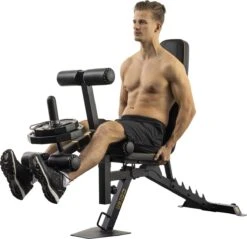 Tunturi Centuri UB100 Halterbank Verstelbaar - Fitnessbank Belastbaar Tot 200kg - Trainingsbank, Buikspierbank & Leg Extension In één -Fitnessapparatuur Serie Winkel 1200x1162 13