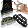 FAMBZ Fitinger Vingertrainer (Achromatische Set) Met 3 Levels - Vinger Trainer Voor Vingers En Onderarm - Vingertrainers Hand Grip - Handrevalidatie - Polstrainer Piano - Griptrainer Arm - Hand Stretcher - Krachttrainer Pols - Fidget Toy -Fitnessapparatuur Serie Winkel 1200x1163 11