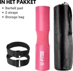 U Fit One Barbell Pad - Nekbeschermer - Barpad - Squat Sponge Bar Pad - Fitness - Halter - Schouderpad - Halterstang Squats - Lunges - Hip Thrust - Ufitone -Fitnessapparatuur Serie Winkel 1200x1163 13