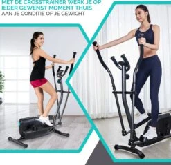 Crosstrainer Hometrainer Fitness - FitBoostR -Fitnessapparatuur Serie Winkel 1200x1163 4