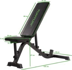 Tunturi UB40 Utility Bench Fitnessbank - Halterbank - Trainingsbank - Buikspierbank - Verstelbaar -Fitnessapparatuur Serie Winkel 1200x1165 13