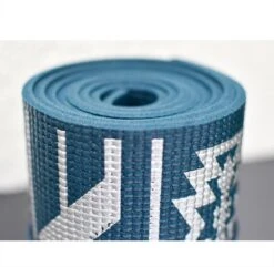 Love Generation ● Design Yoga Mat ● Fitness Mat ● Tribal Print ● Blauw -Fitnessapparatuur Serie Winkel 1200x1169 7