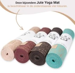 Yoga Mat Sportmat Fitnessmat Antislip Duurzaam Met Yoga Lessen - Beige -Fitnessapparatuur Serie Winkel 1200x1170 5