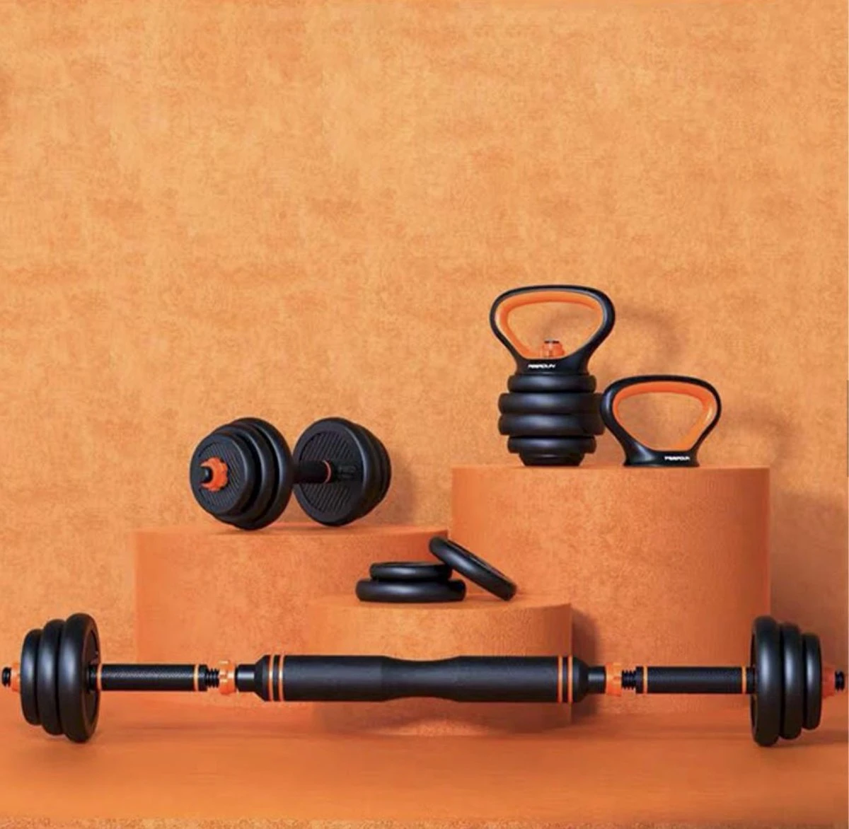 Active Panther Dumbbell set 40 kg - Zwart/Oranje Verstelbare Halter, Dumbbell & Kettlebell Stang 40 kg Totaal Active Panther Dumbbell Set 40 Kg - Zwart/Oranje Verstelbare Halter, Dumbbell & Kettlebell Stang 40 Kg Totaal -Fitnessapparatuur Serie Winkel 1200x1172 3