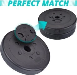 ScSPORTS® Halterschijven Set 10 Kg - Kunststof - 30 Mm - 4 X 2,5 Kg - Gewichten 5 ScSPORTS® Halterschijven Set 10 Kg - Kunststof - 30 Mm - 4 X 2,5 Kg - Gewichten -Fitnessapparatuur Serie Winkel 1200x1174 11
