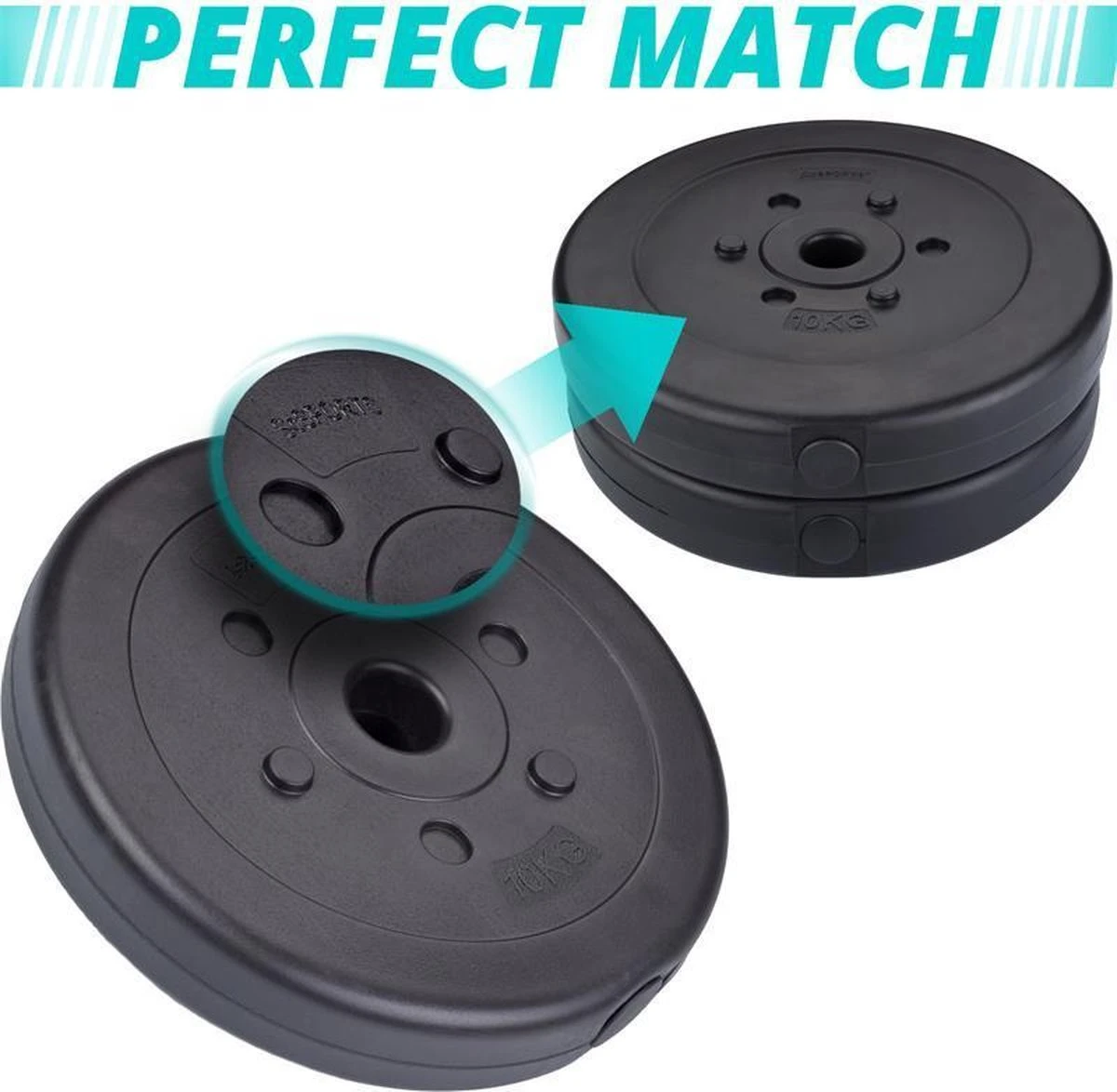 ScSPORTS® Halterschijven set 10 kg - Kunststof - 30 mm - 4 x 2,5 kg - Gewichten ScSPORTS® Halterschijven Set 10 Kg - Kunststof - 30 Mm - 4 X 2,5 Kg - Gewichten -Fitnessapparatuur Serie Winkel 1200x1174 11
