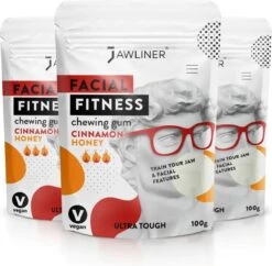 Jawliner Fitness Kauwgom Cinnamon Honey - Kaak Trainer Voor Kaakspier Oefeningen - Strakke Kaaklijn 5 Jawliner Fitness Kauwgom Cinnamon Honey - Kaak Trainer Voor Kaakspier Oefeningen - Strakke Kaaklijn -Fitnessapparatuur Serie Winkel 1200x1174 7