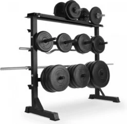 Merkloos Halter-, En Gewichtstandaard Voor Halterstang-. Schijven En Dumbells Max 300 Kg -Fitnessapparatuur Serie Winkel 1200x1175 14