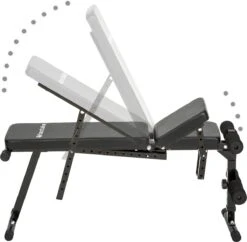 Tectake Trainingsbank - Universelel Halterbank, Buiktrainer & Rugtrainer -Fitnessapparatuur Serie Winkel 1200x1178 15