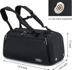 CySILI® Reistas, Sporttas, Kan Als Rugzak Gedragen Worden, Handbagage, Met Schoenenvak En Vak Voor Natte Spullen, Met Cijferslot - Voor Dames En Heren - Tas Voor Sport, Fitness, 42 Liter Inhoud, Gym - Travel Bag & Duffel Bag 3 CySILI® Reistas, Sporttas, Kan Als Rugzak Gedragen Worden, Handbagage, Met Schoenenvak En Vak Voor Natte Spullen, Met Cijferslot - Voor Dames En Heren - Tas Voor Sport, Fitness, 42 Liter Inhoud, Gym - Travel Bag & Duffel Bag -Fitnessapparatuur Serie Winkel 1200x1178 17