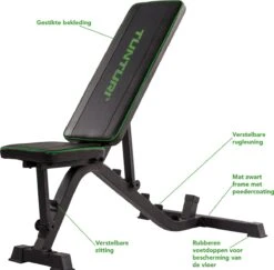Tunturi UB40 Utility Bench Fitnessbank - Halterbank - Trainingsbank - Buikspierbank - Verstelbaar -Fitnessapparatuur Serie Winkel 1200x1179 17