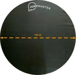 Jump Rope Mat - Springtouw Mat - Anti-slip - Rond ⌀140cm - 6mm - 3600gr -Fitnessapparatuur Serie Winkel 1200x1179 4