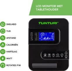 Tunturi Cardio Fit E30 Hometrainer - Fitnessfiets Met Ergometer - 12 Trainingsprogramma's - Verstelbaar - Ergonomisch -Fitnessapparatuur Serie Winkel 1200x1181