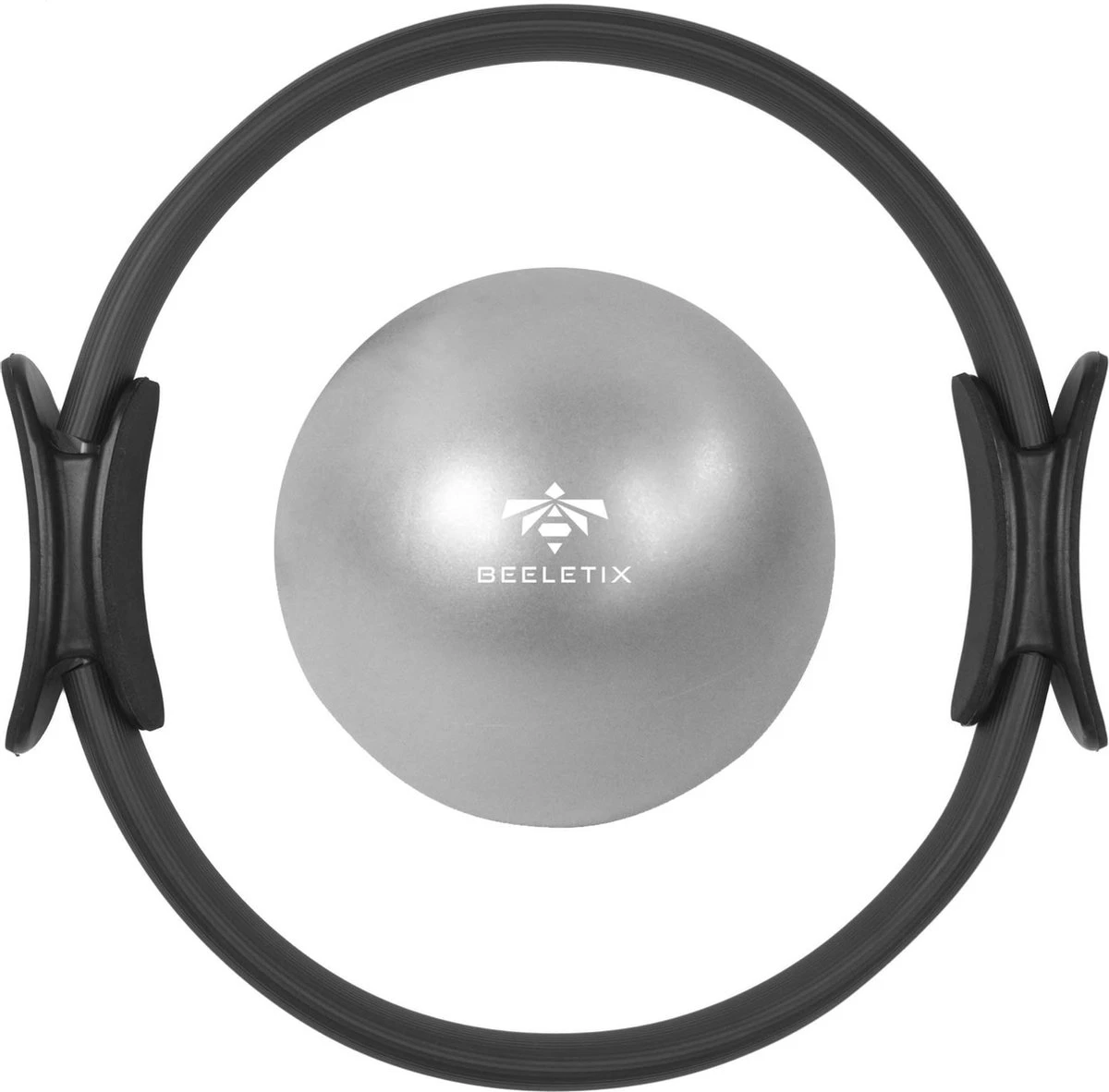 Beeletix Pilates Ring en Mini Pilates Ball Set Inclusief Trainingsschema - Yoga Ring - Fitness Ring - Magic Circle - Weerstandsring - Zwart - Ø 38cm Beeletix Pilates Ring En Mini Pilates Ball Set Inclusief Trainingsschema - Yoga Ring - Fitness Ring - Magic Circle - Weerstandsring - Zwart - Ø 38cm -Fitnessapparatuur Serie Winkel 1200x1182 4